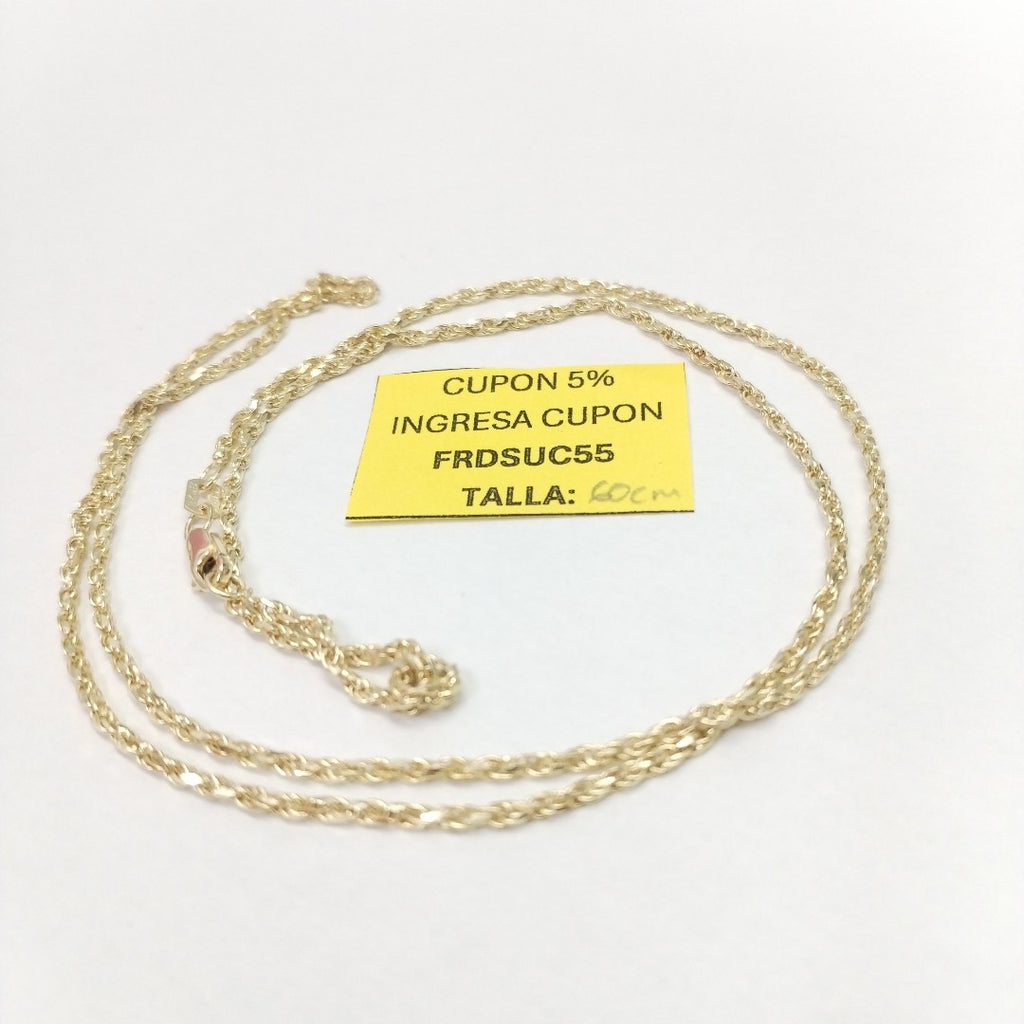 CADENA ORO 14 K 7,70 GRMS (SEMINUEVO)