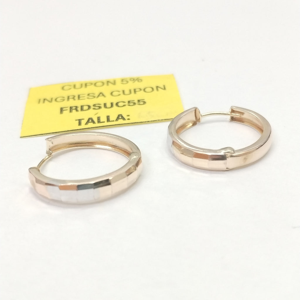 ARRACADAS PAR ORO 14 K 1,60 GRMS (SEMINUEVO)