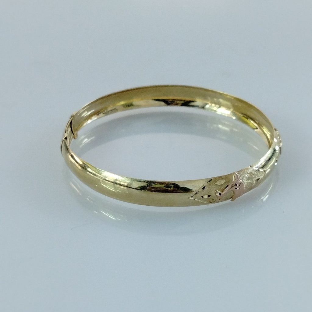 PULSERA RIGIDA ORO 10 K 6,80 GRMS (SEMINUEVO)