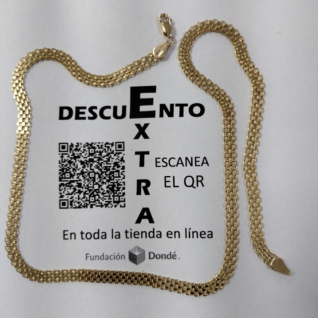 CADENA ESPECIAL 14K 50 CM 11.6 GR (NUEVO)