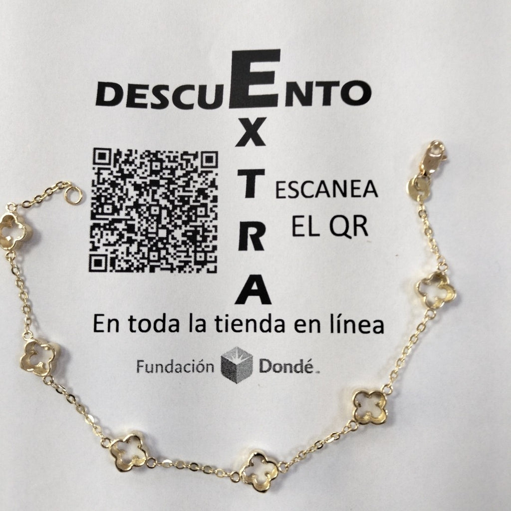 PULSERA ESPECIAL 14K 18 CM 4.3 GR (NUEVO)
