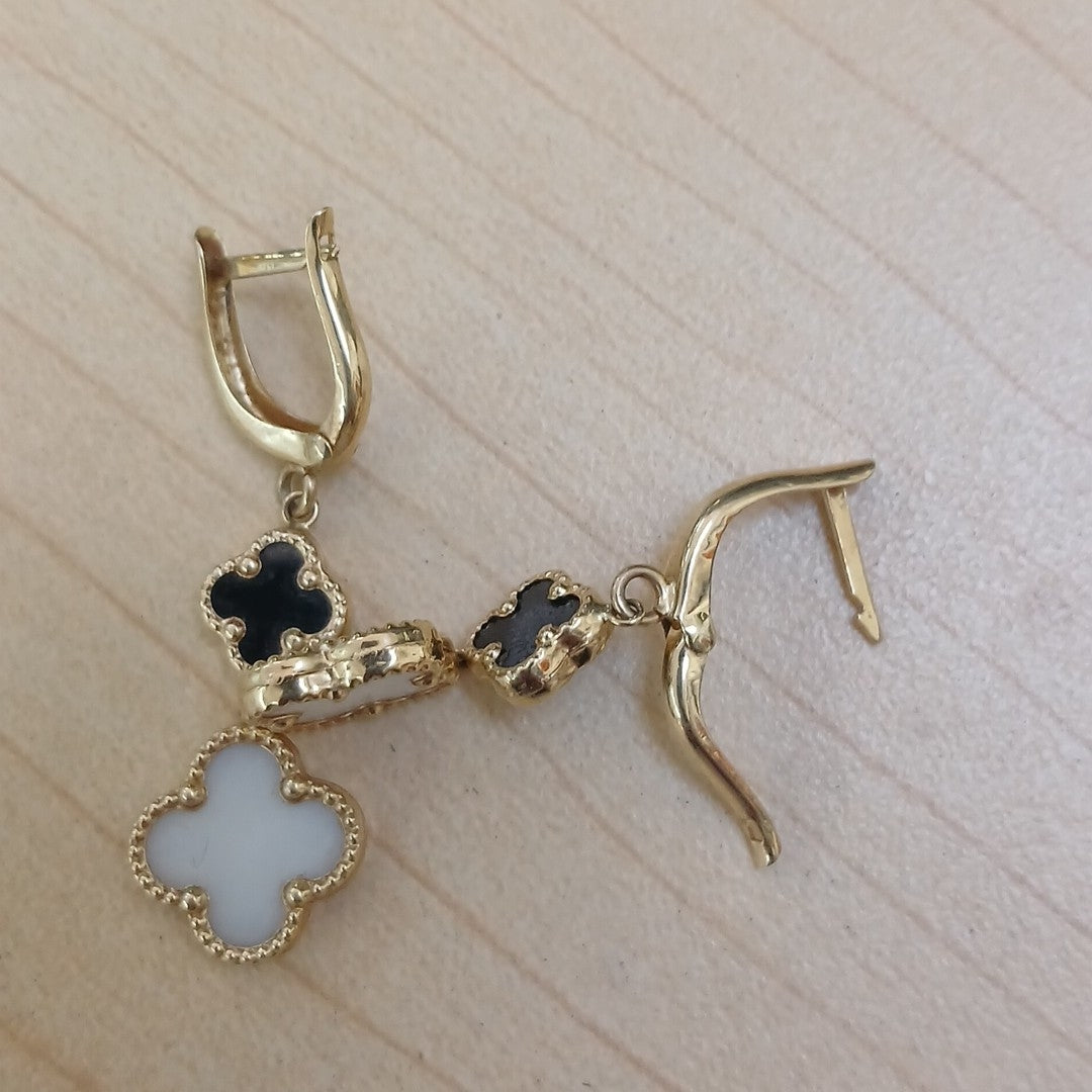 ARETES PAR ORO 14 K 4,70 GRMS (SEMINUEVO)