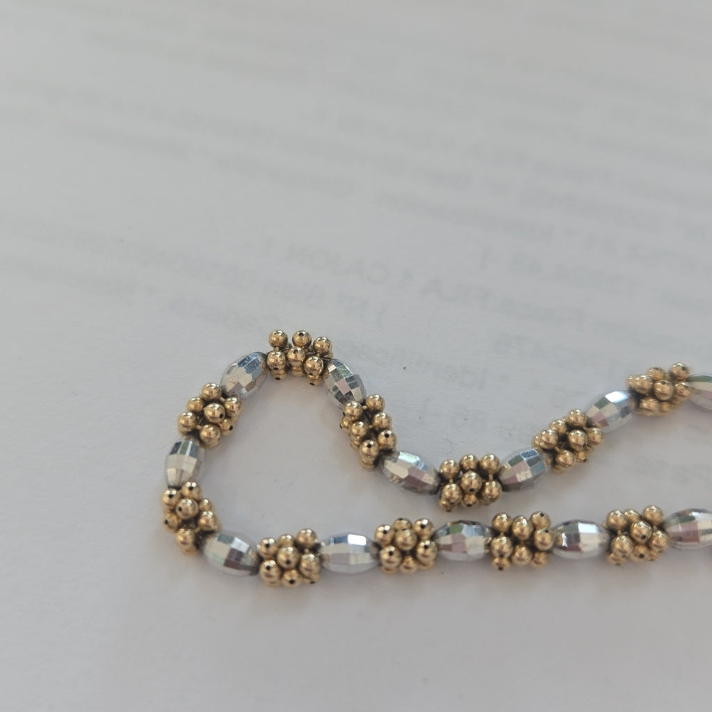 CADENA ORO COMBINADO 14 K 17.2 GRMS (SEMINUEVO)