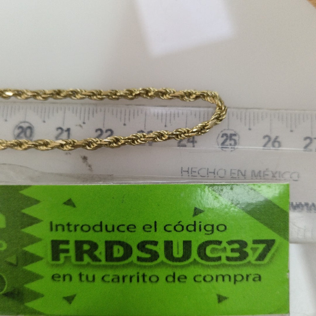 CADENA ORO 10 K 13.6 GRMS (SEMINUEVO)