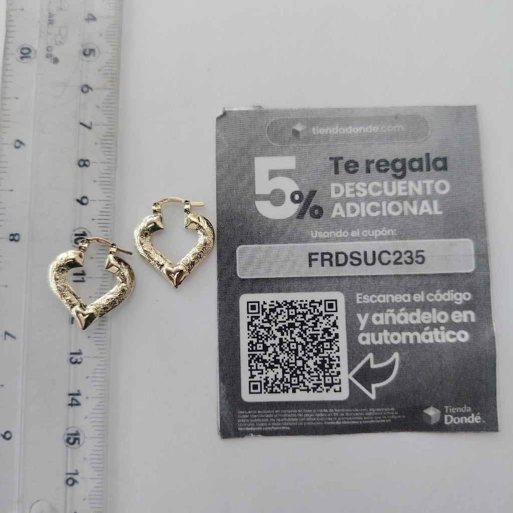 ARETES ARRACADAS 14K 1.7 GR (NUEVO)