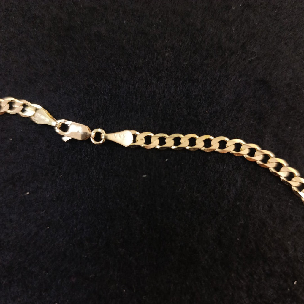 CADENA BARBADA 14K 55 CM 12.6 GR (NUEVO)