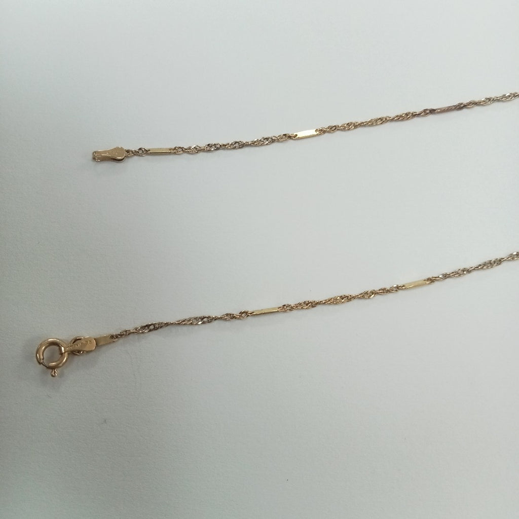 CADENA ORO 14 K 2.6 GRMS (SEMINUEVO)