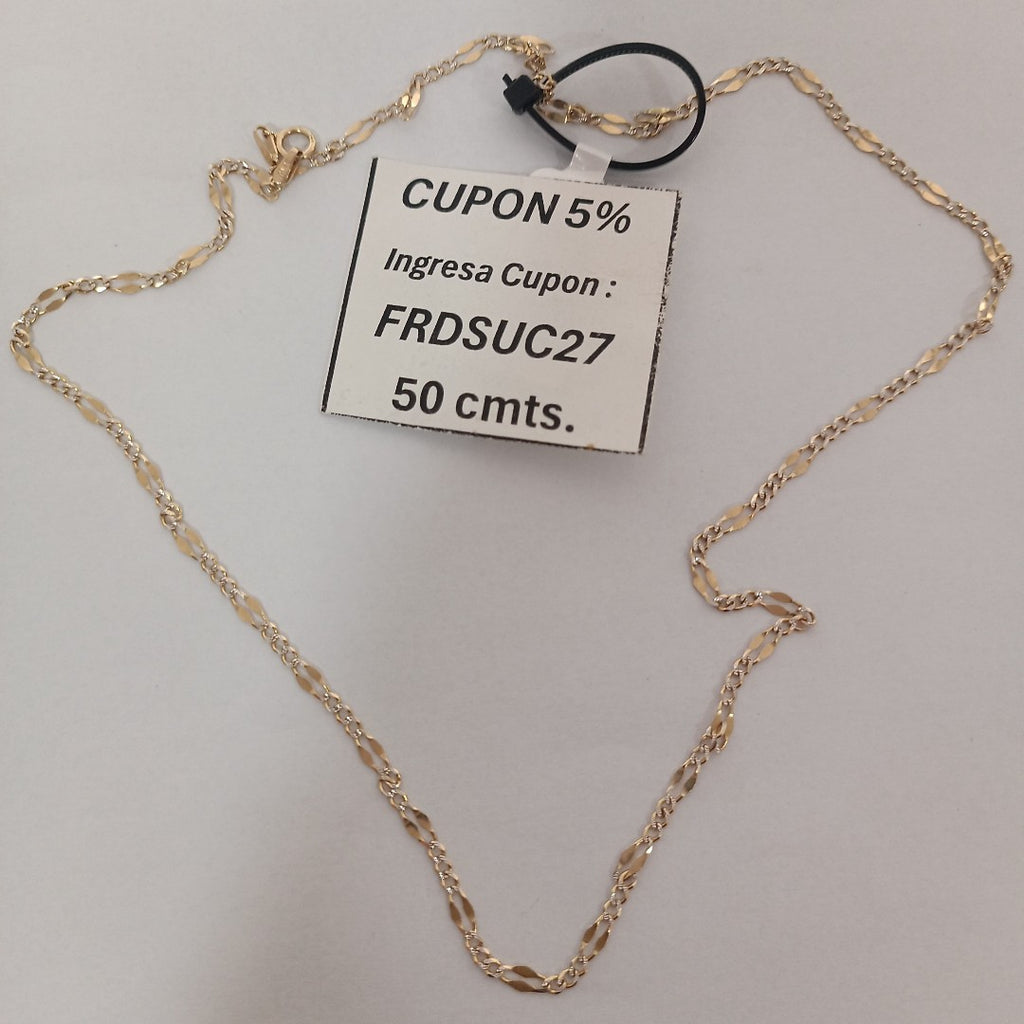 CADENA ORO 14 K 3.3 GRMS (SEMINUEVO)