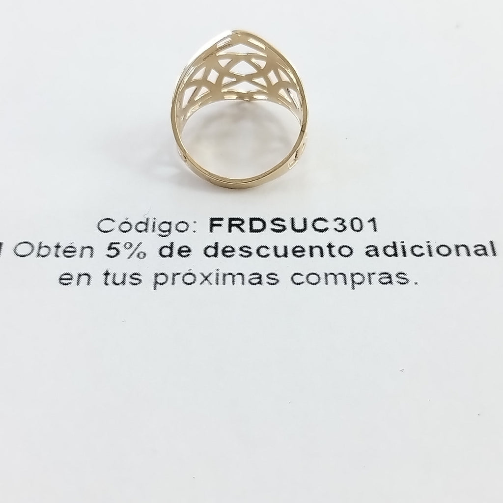 ANILLOS CON ESTRELLA CELTA 14K TALLA 6.5 2.2 GR (NUEVO)