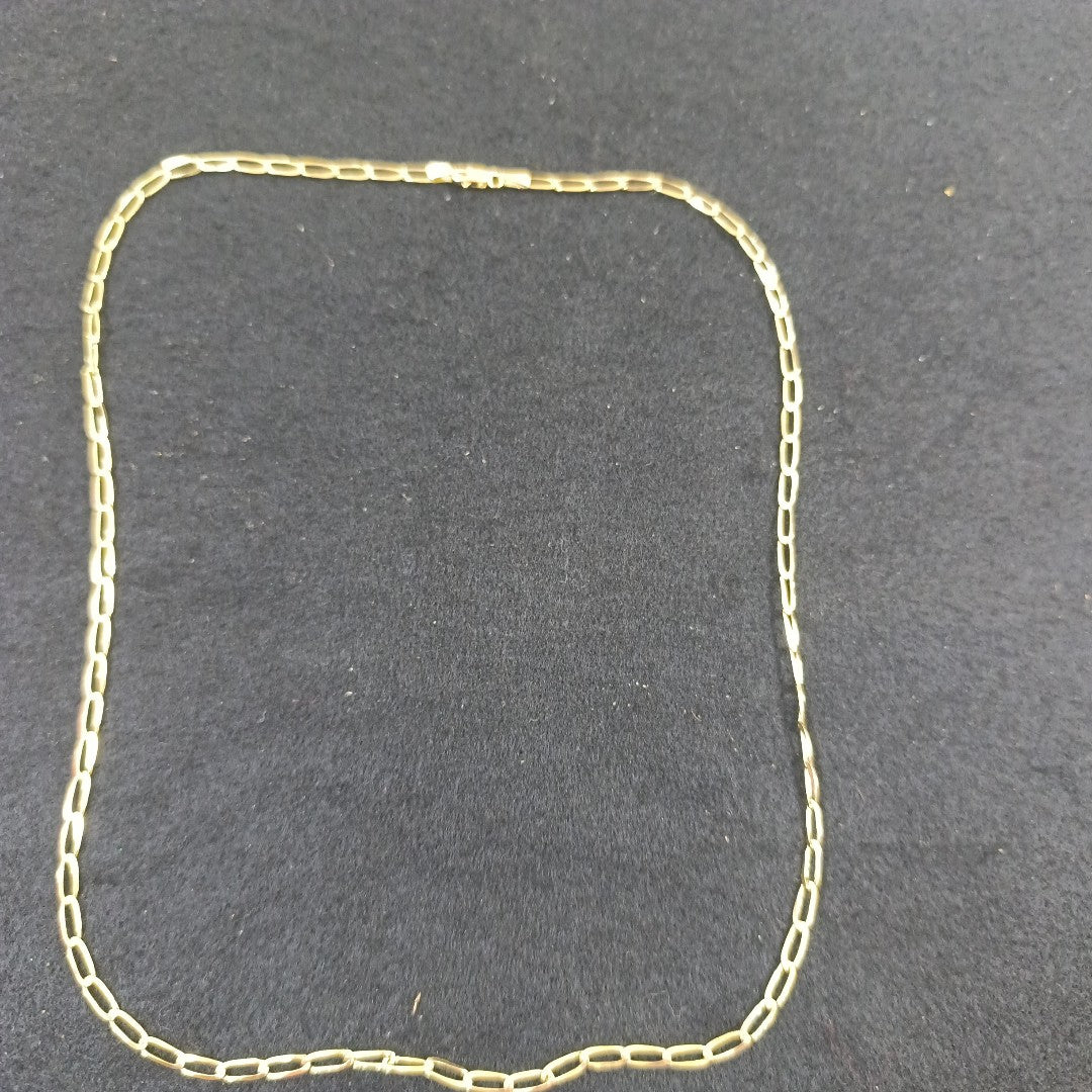 CADENA ESLABON 14K 55 CM 6.6 GR (NUEVO)