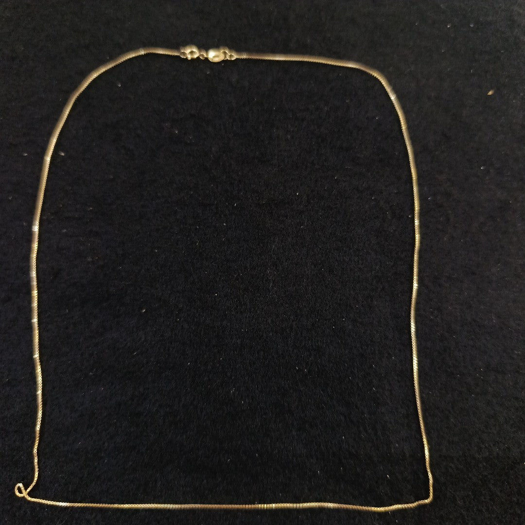 CADENA VENECIANO 14K 50 CM 1.6 GR (NUEVO)