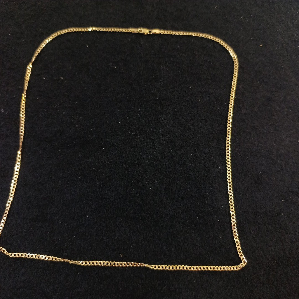 CADENA BARBADA 14K 55 CM 5.9 GR (NUEVO)