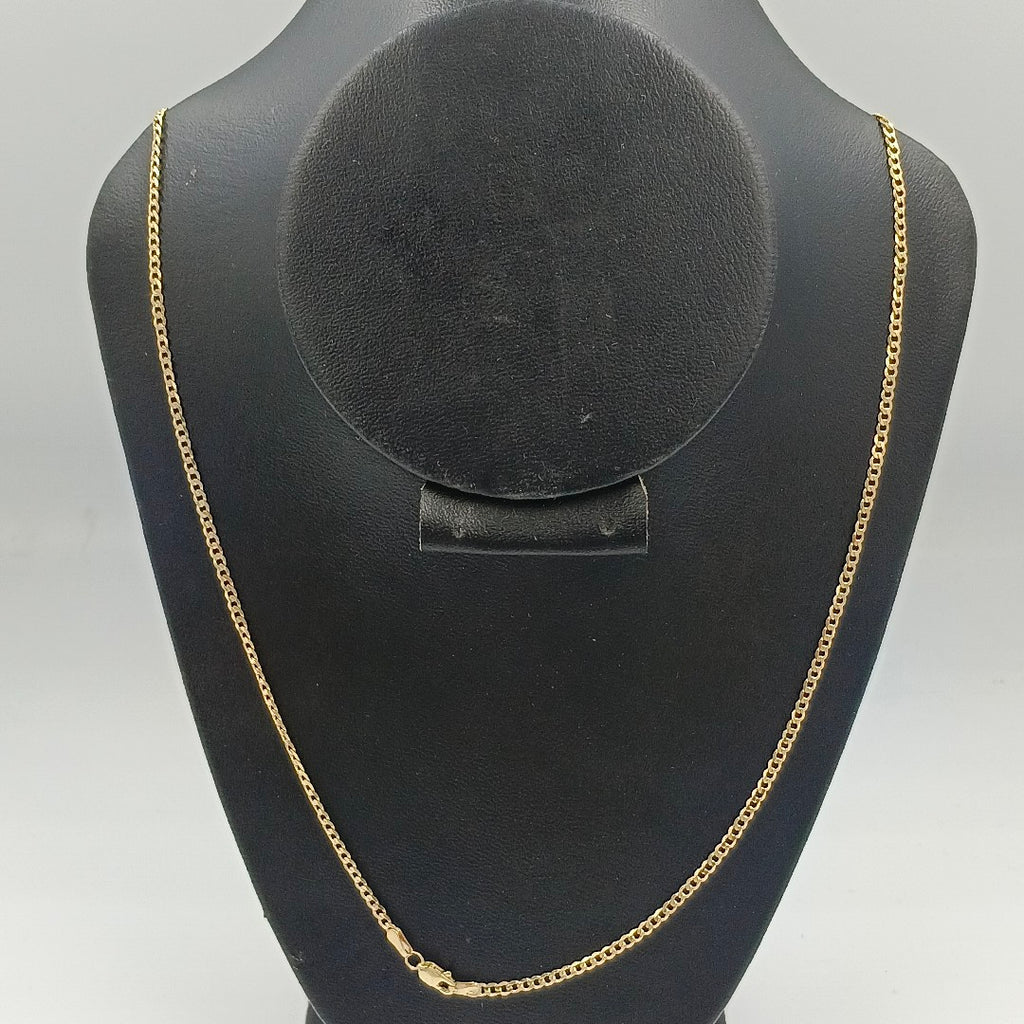 CADENA BARBADA 14K 55 CM 5.9 GR (NUEVO)