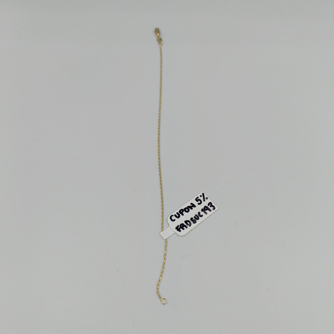 PULSERA TORZAL 14K 21 CM 1.4 GR (NUEVO)