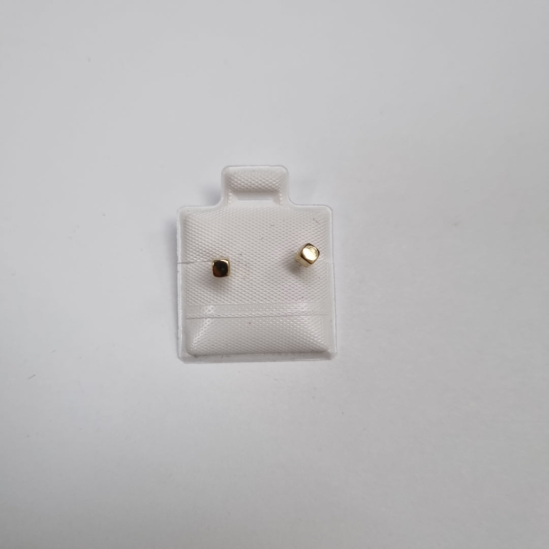 BROQUELES BROQUEL FIG CUBO 14K 0.203 GR (NUEVO)