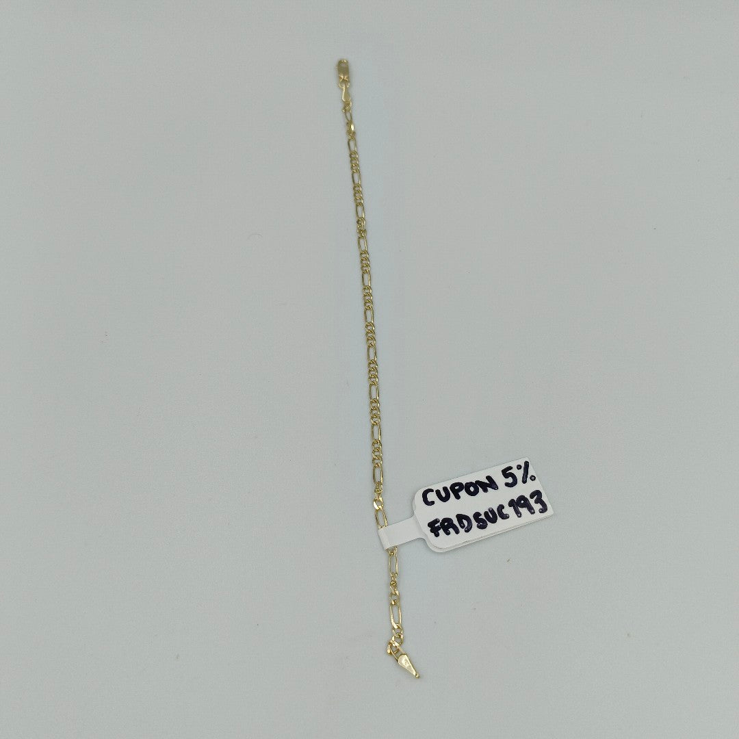 PULSERA 3X1 14K 18 CM 2 GR (NUEVO)