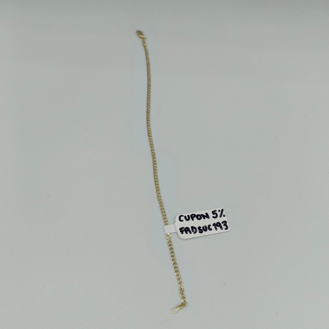PULSERA BARBADA 14K 21 CM 2.3 GR (NUEVO)