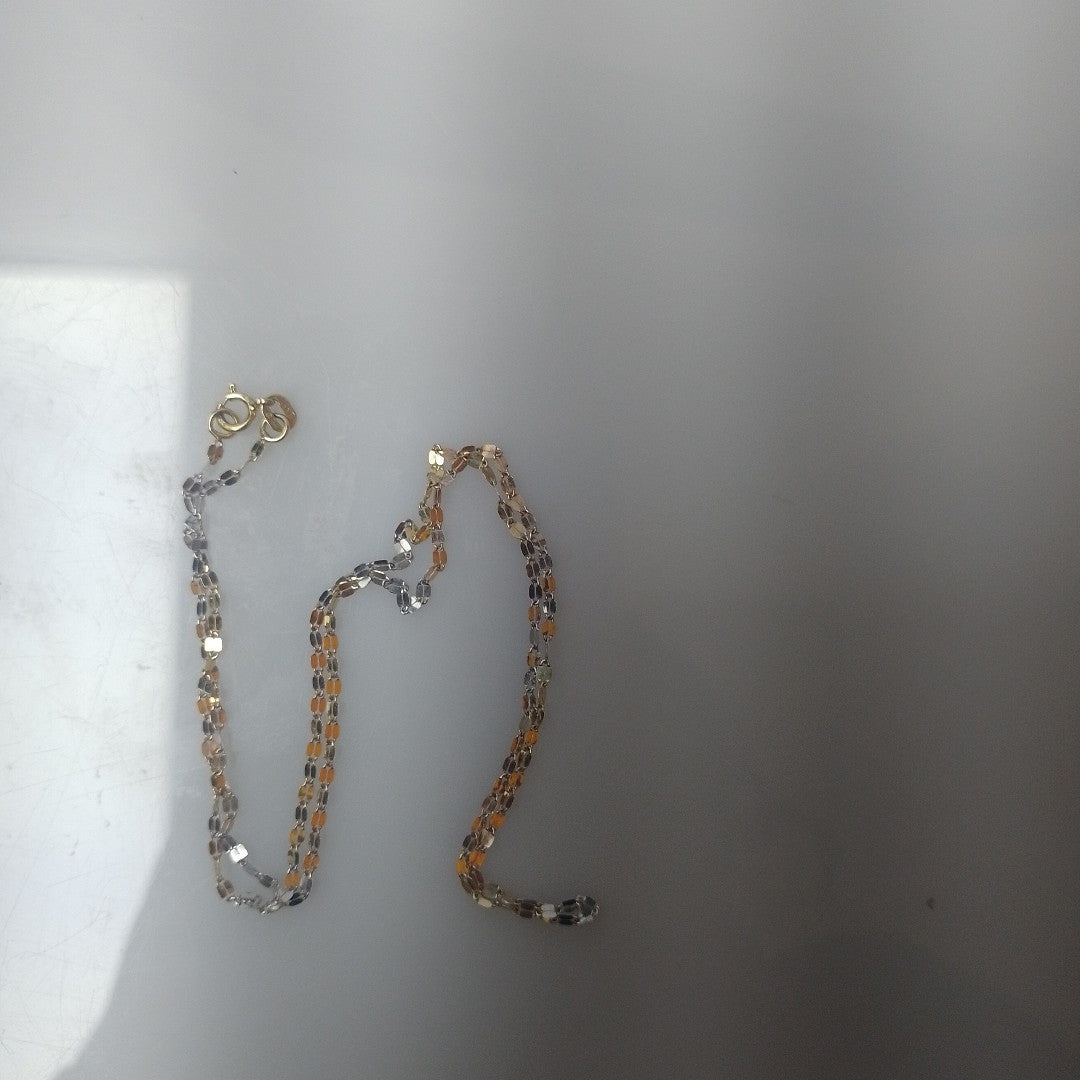 CADENA ORO, ORO COMBINADO 14 K 0.9 GRMS (SEMINUEVO)