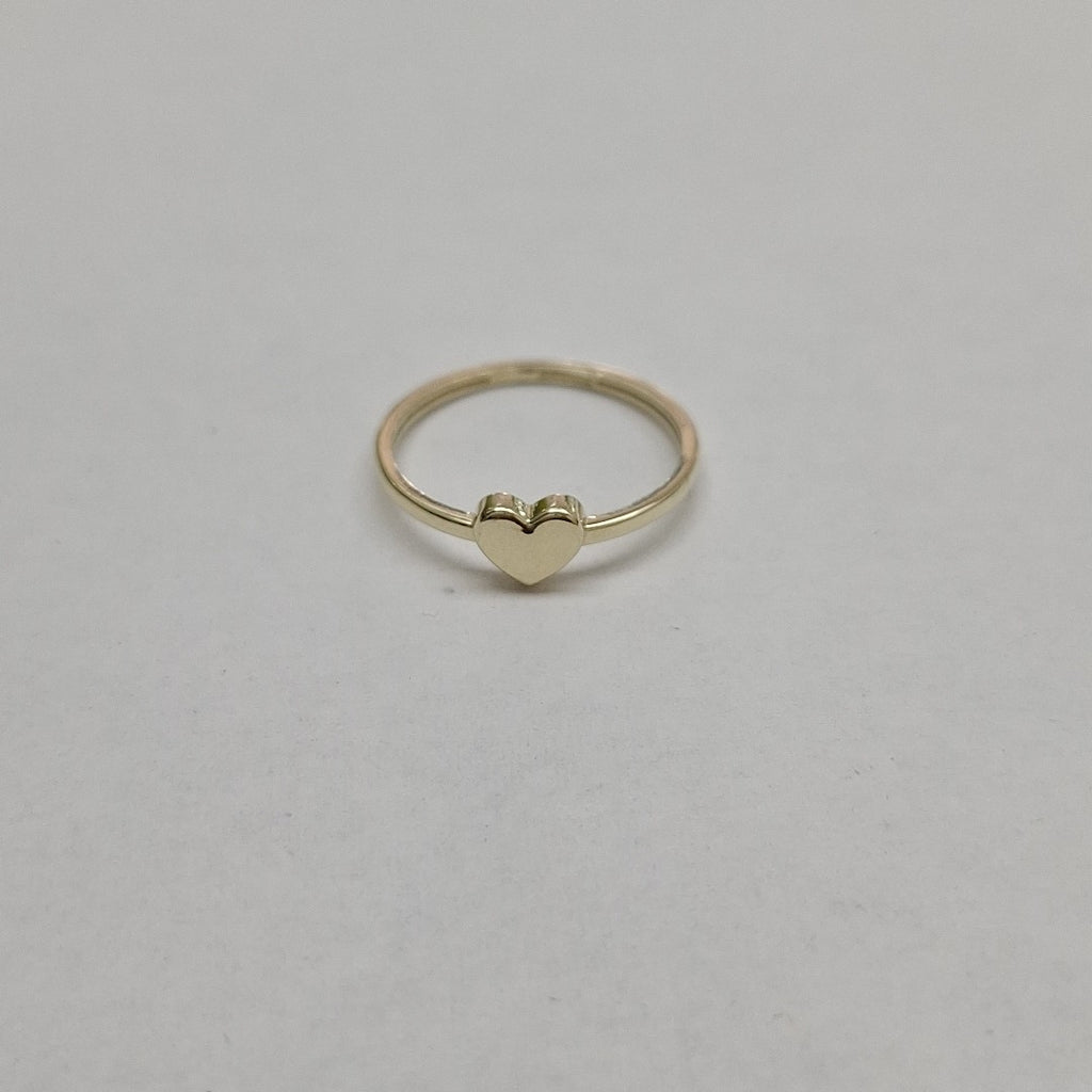 ANILLOS ANILLITO FIG CORAZON 10K TALLA 7 1.1 GR (NUEVO)