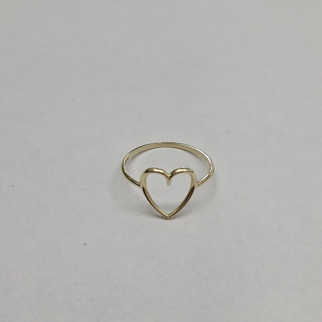 ANILLOS ANILLITO FIG CORAZON 10K TALLA 7 0.8 GR (NUEVO)