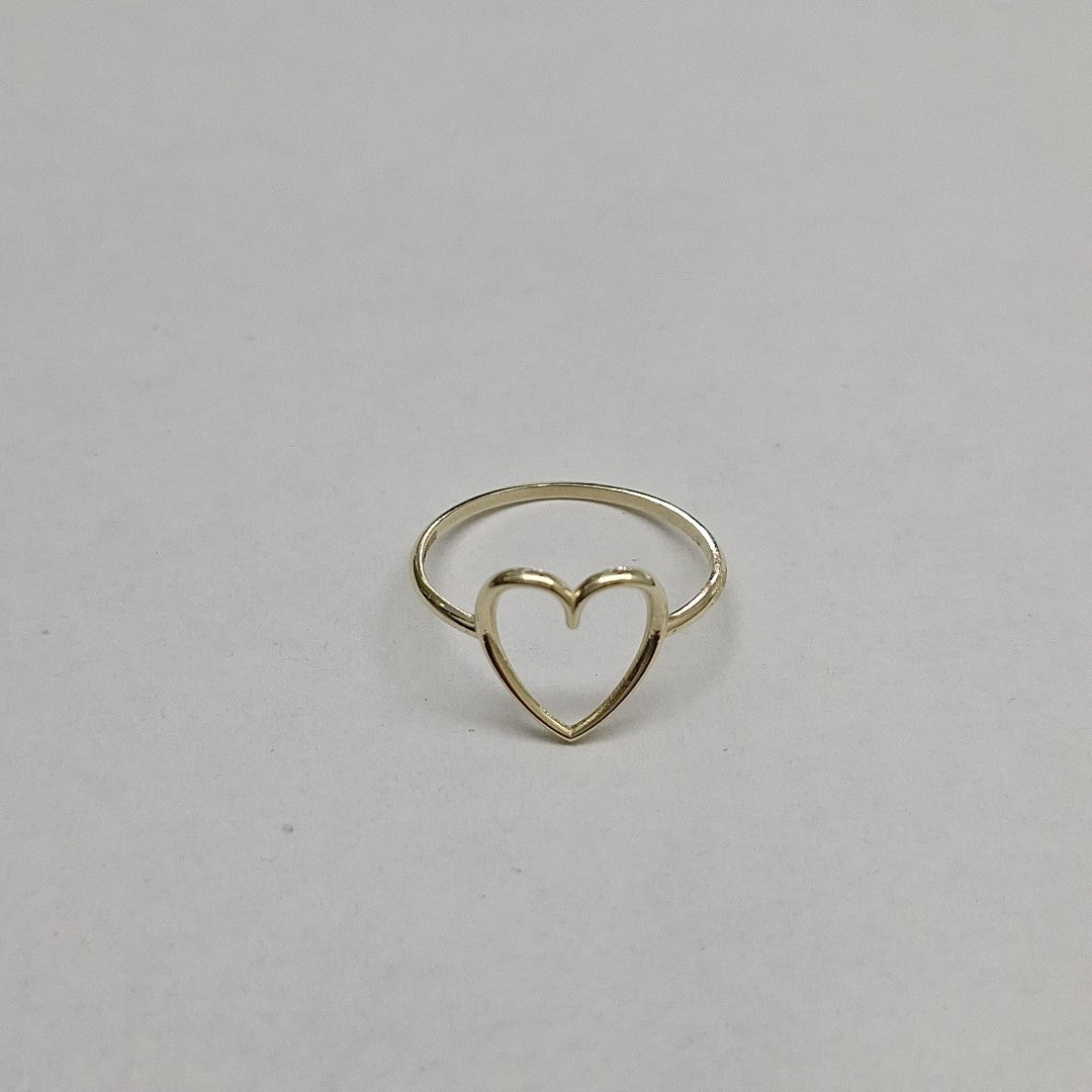 ANILLOS ANILLITO FIG CORAZON 10K TALLA 7 0.8 GR (NUEVO)