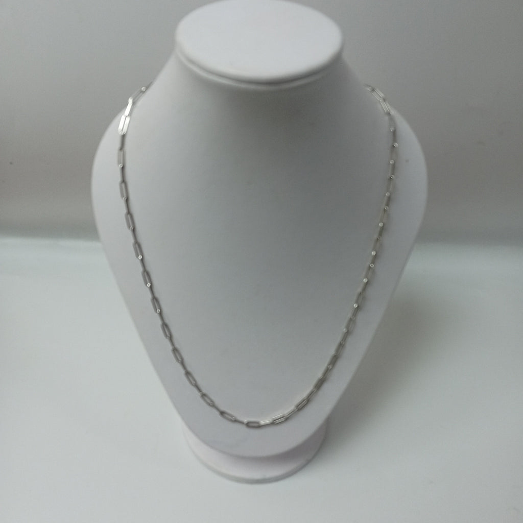 CADENA ORO BLANCO 14 K 5 GRMS (SEMINUEVO)
