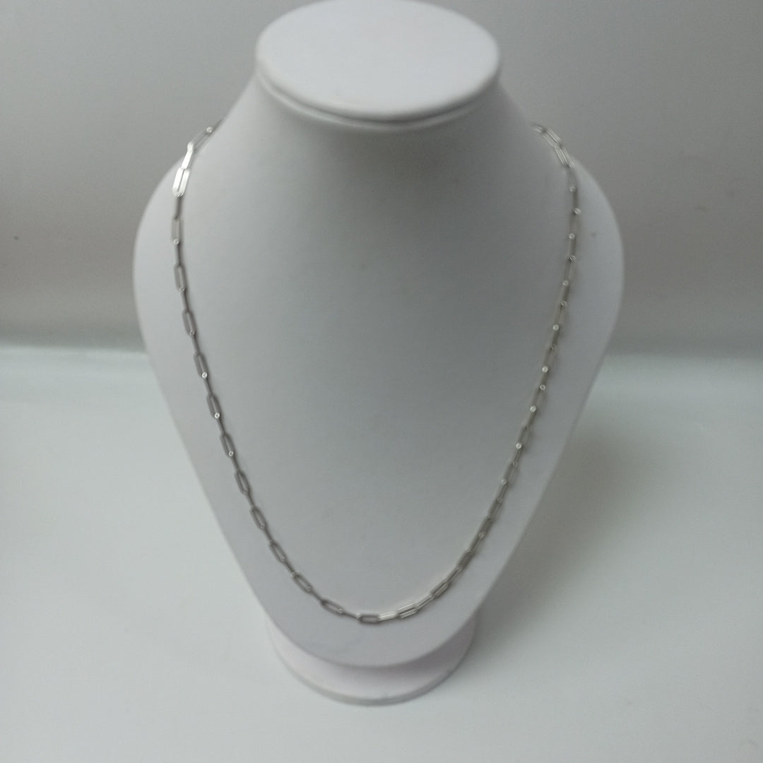 CADENA ORO BLANCO 14 K 5 GRMS (SEMINUEVO)