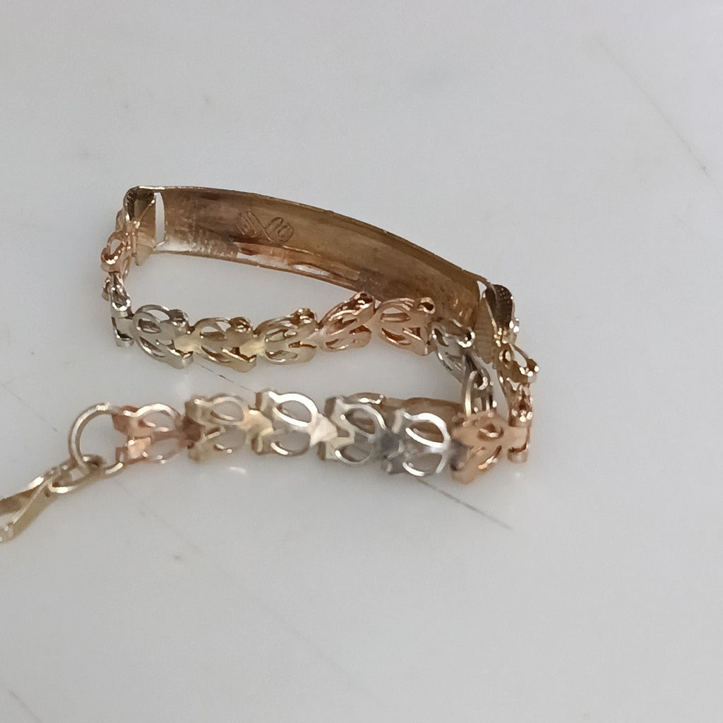 ESCLAVA ORO 10 K 3.5 GRMS (SEMINUEVO)