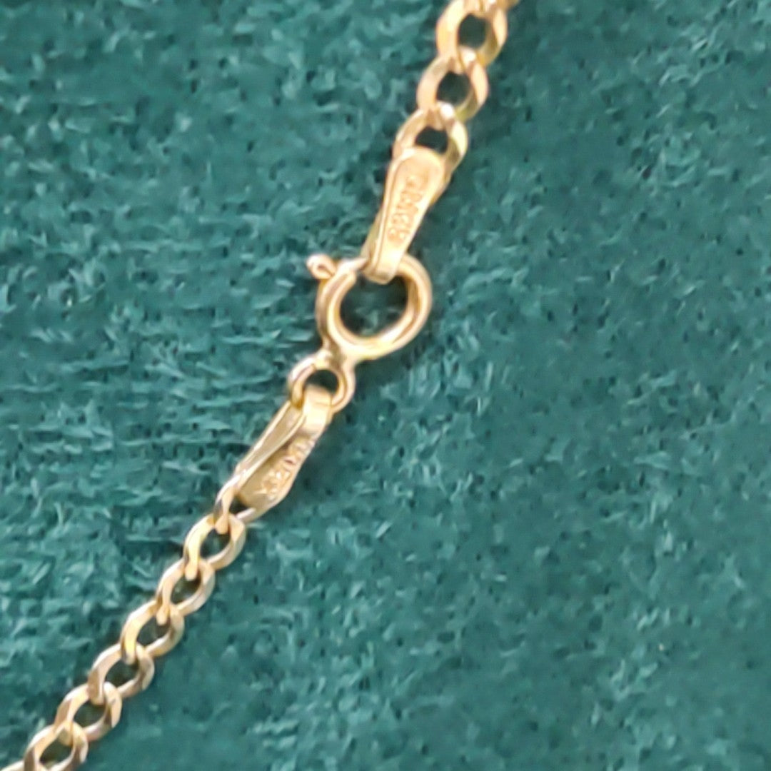 CADENA, DIJE ORO 10 K 3.9 GRMS (SEMINUEVO)