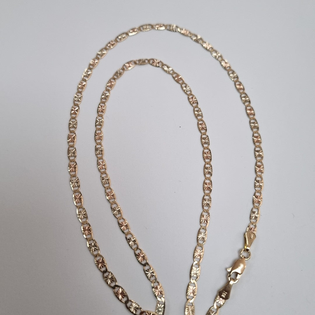 CADENA GUCHI 14K 55 CM 7.3 GR (NUEVO)