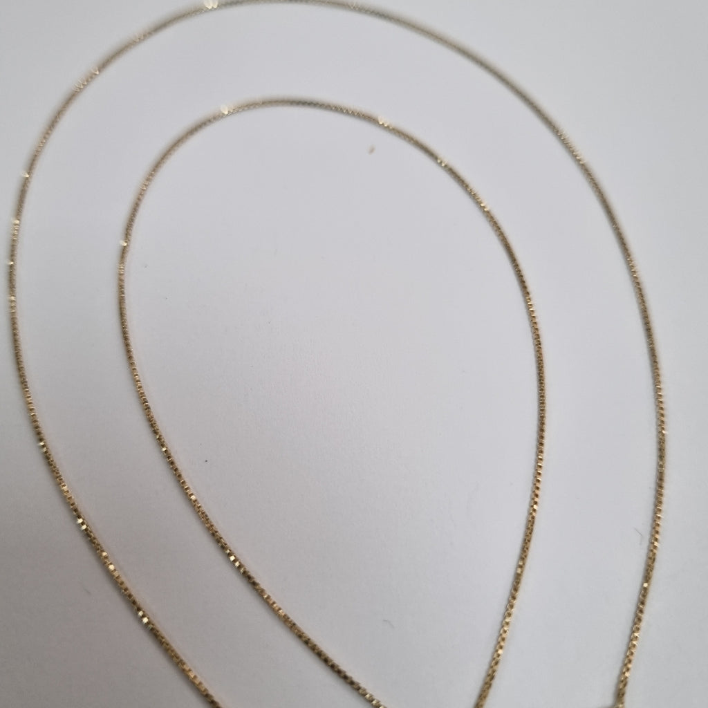 CADENA VENECIANO 14K 50 CM 1.6 GR (NUEVO)