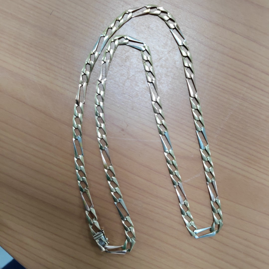 CADENA ORO, ORO COMBINADO 14 K 23.7 GRMS (SEMINUEVO)