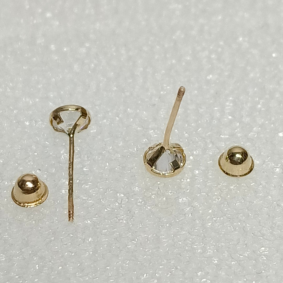 BROQUELES BROQUEL C CIRCONIA 14K 0.1501 GR (NUEVO)