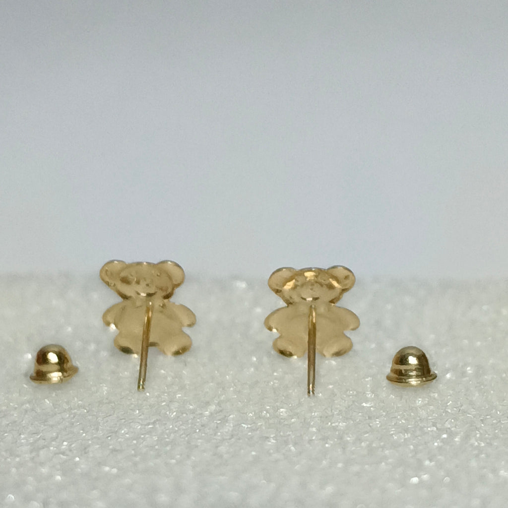 BROQUELES BROQUEL FIG OSO 14K 0.2592 GR (NUEVO)