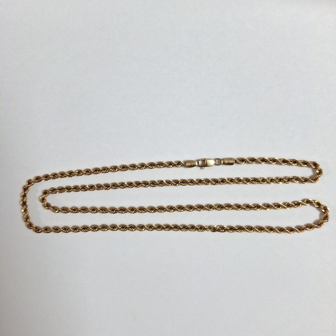 CADENA ORO 10 K 6.9 GRMS (SEMINUEVO)