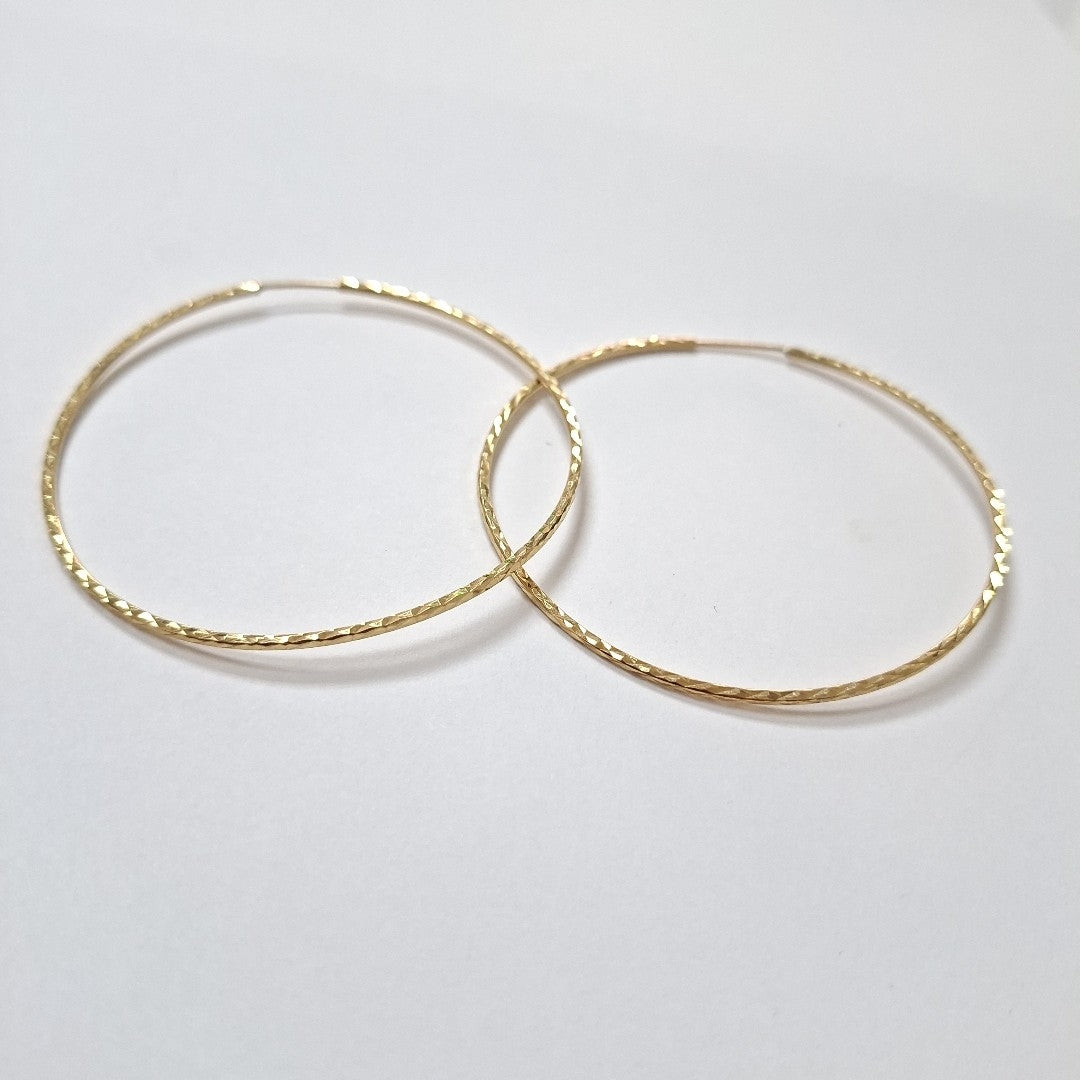 ARRACADAS PAR ORO 10 K 3.8 GRMS (SEMINUEVO)