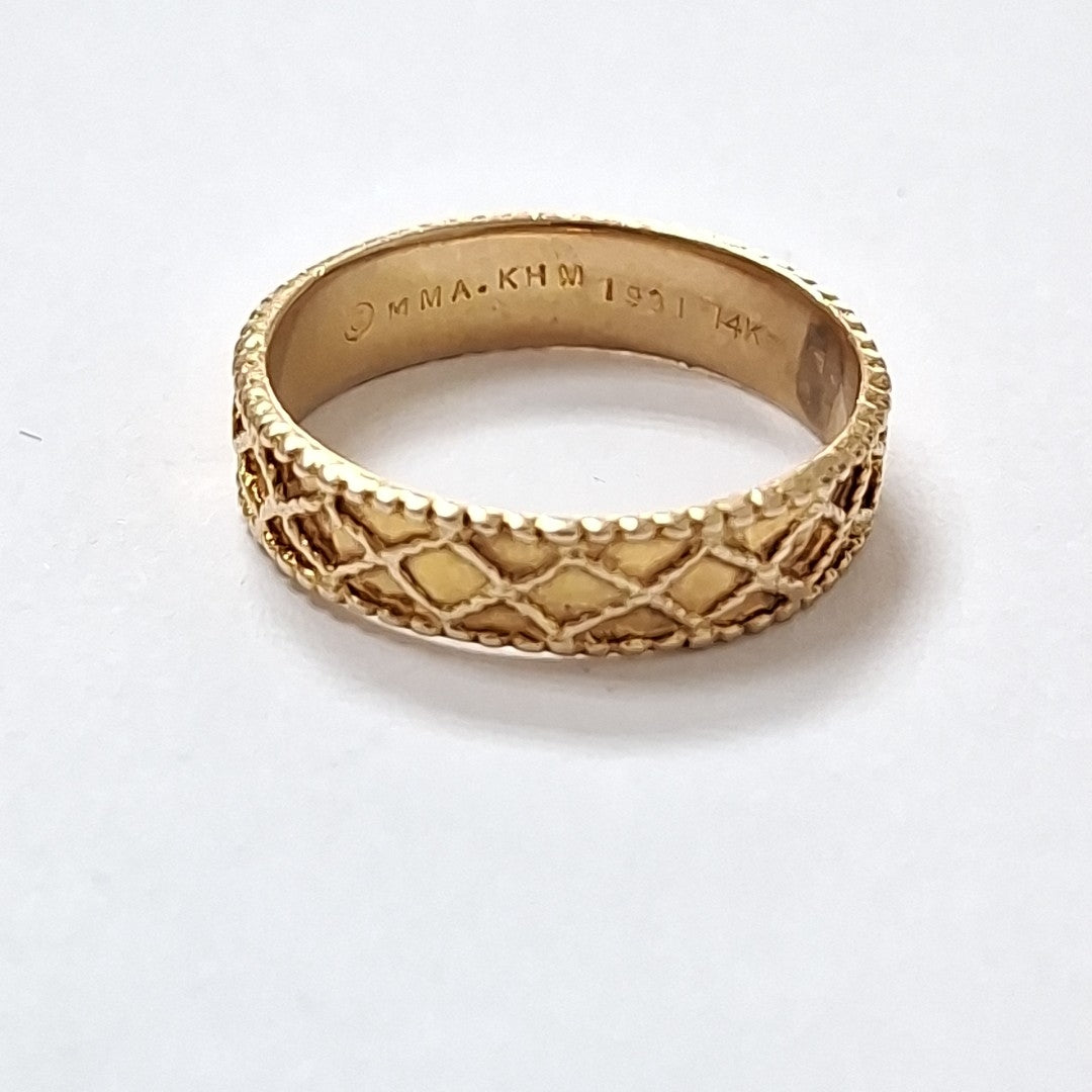 ARGOLLA ORO 14 K 4.1 GRMS (SEMINUEVO)