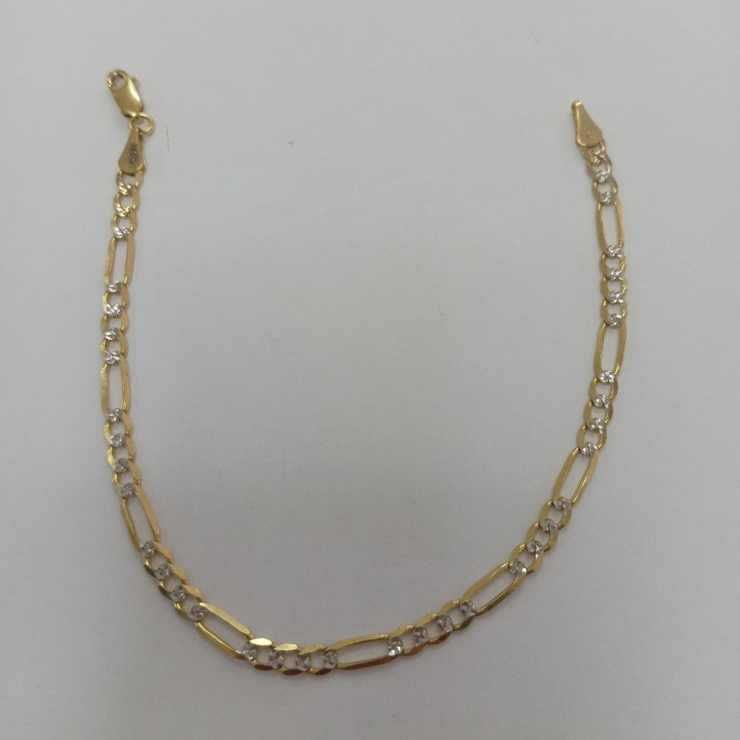 PULSERA 3X1 14K 21 CM 4.5 GR (NUEVO)