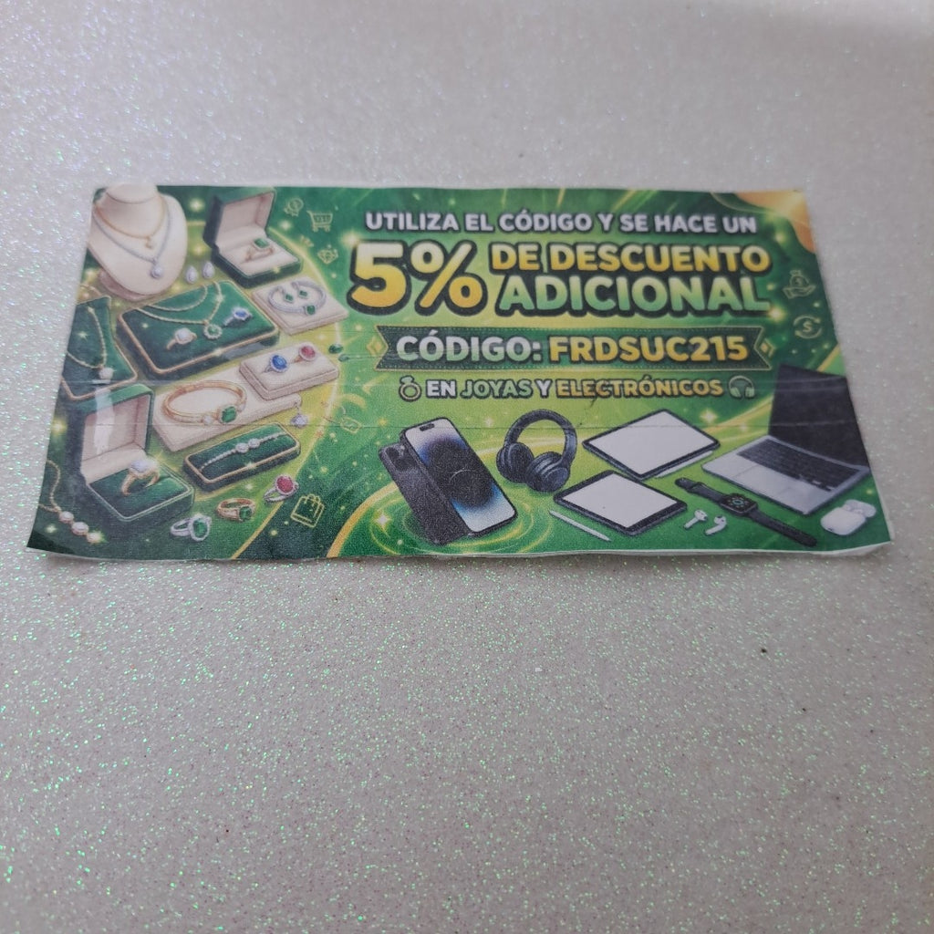 ARRACADAS PAR ORO 10 K 1,10 GRMS (SEMINUEVO)