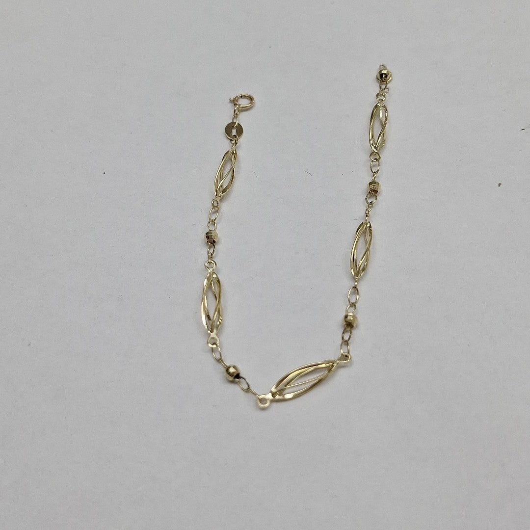 PULSERA ESPECIAL 14K 18 CM 2.1 GR (NUEVO)
