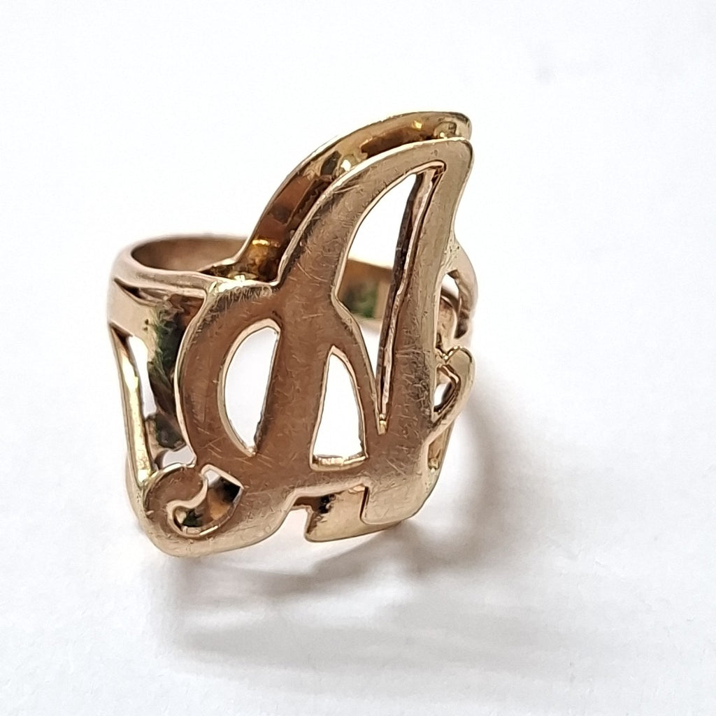 ANILLO ORO 10 K 4.6 GRMS (SEMINUEVO)