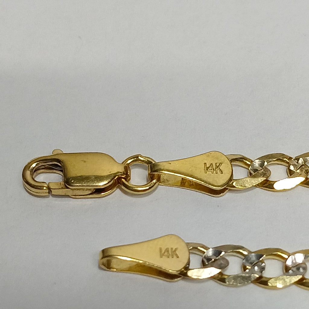 PULSERA 3X1 14K 21 CM 4.6 GR (NUEVO)