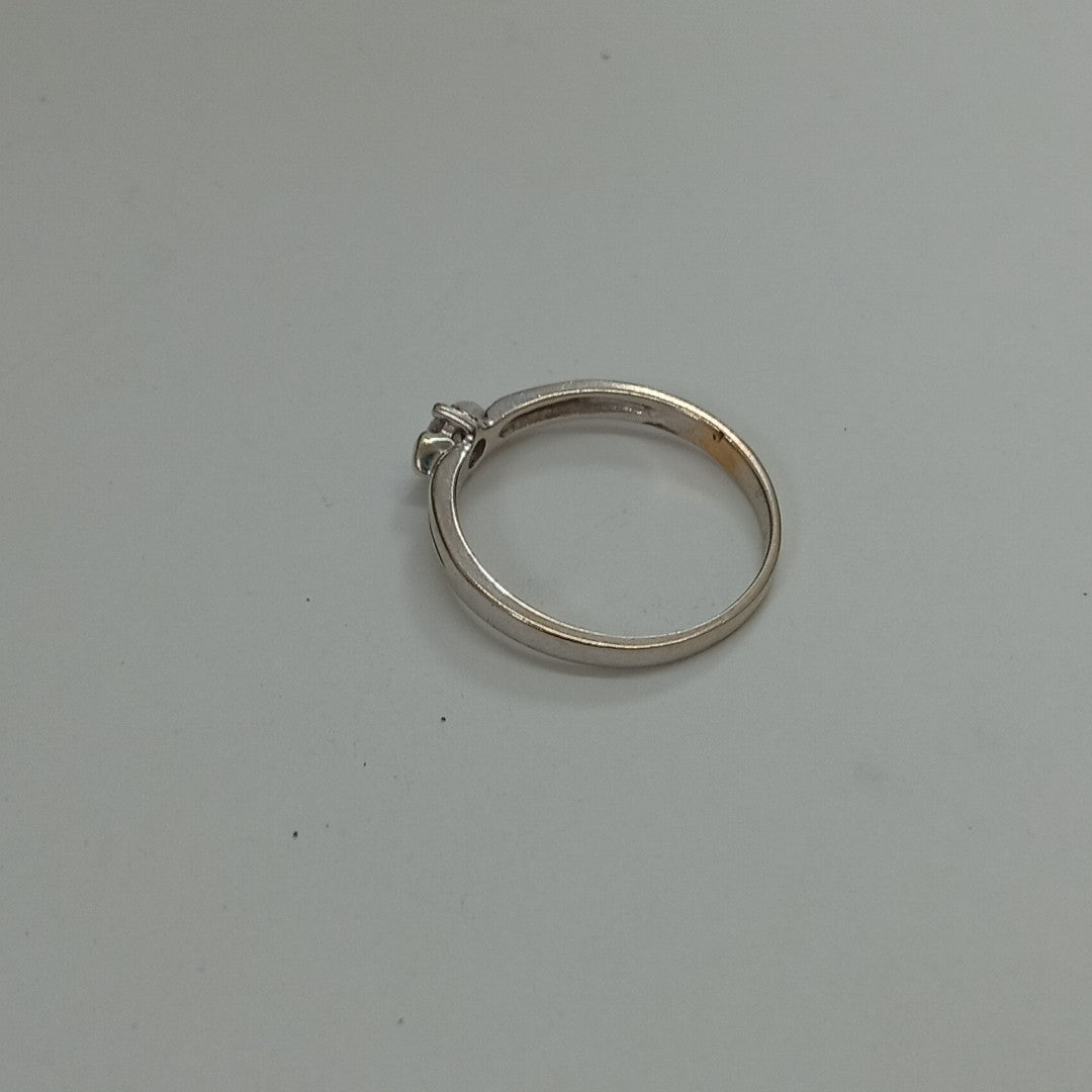 ANILLITO ORO BLANCO 14 K 1.7 GRMS (SEMINUEVO)