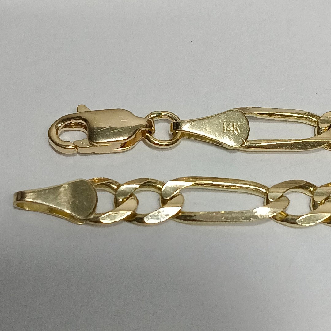 PULSERA 3X1 14K 21 CM 6.5 GR (NUEVO)