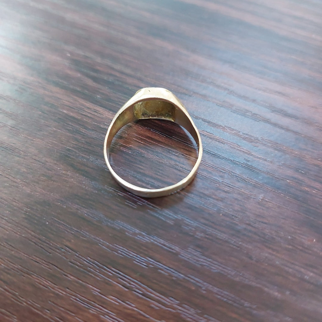 ANILLO DE GRADUACIÓN ORO 8 K 3 GRMS (SEMINUEVO)