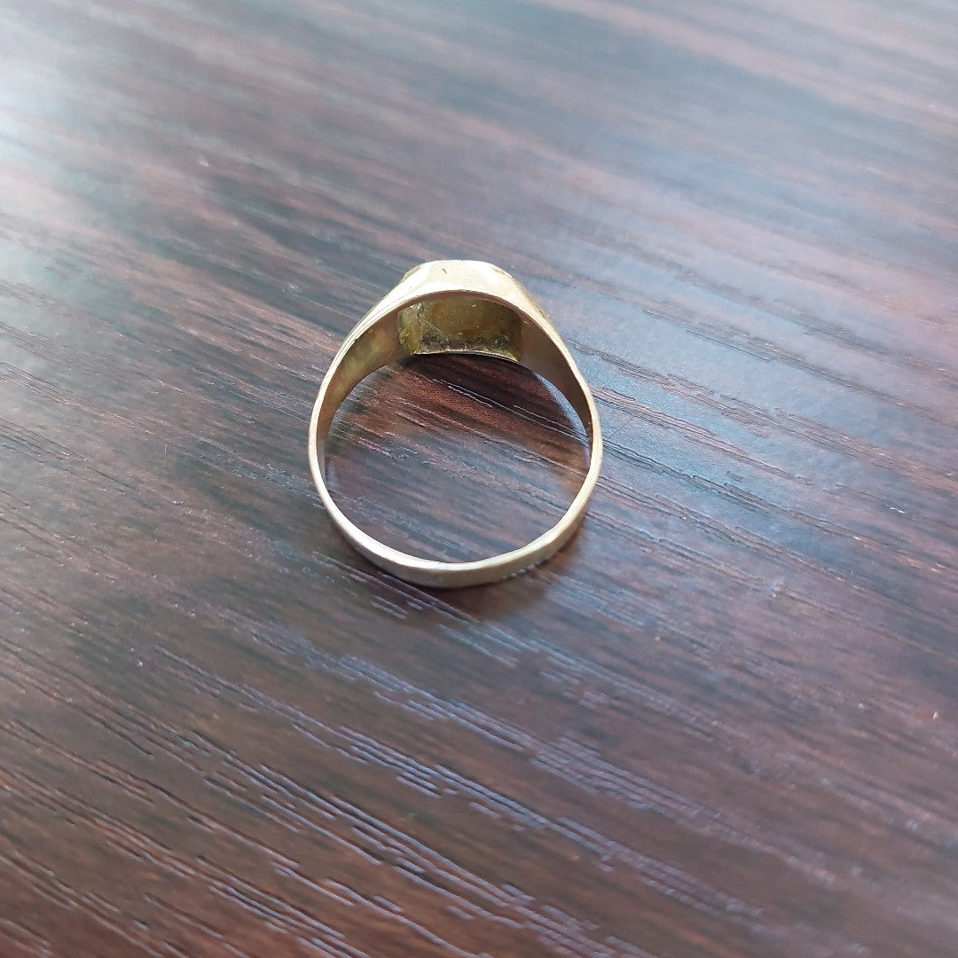 ANILLO DE GRADUACIÓN ORO 8 K 3 GRMS (SEMINUEVO)