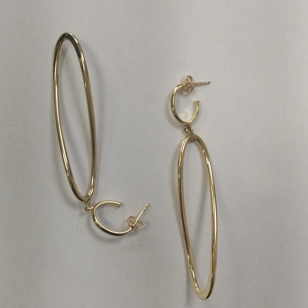 ARETES PAR ORO 10 K 2.3 GRMS (SEMINUEVO)