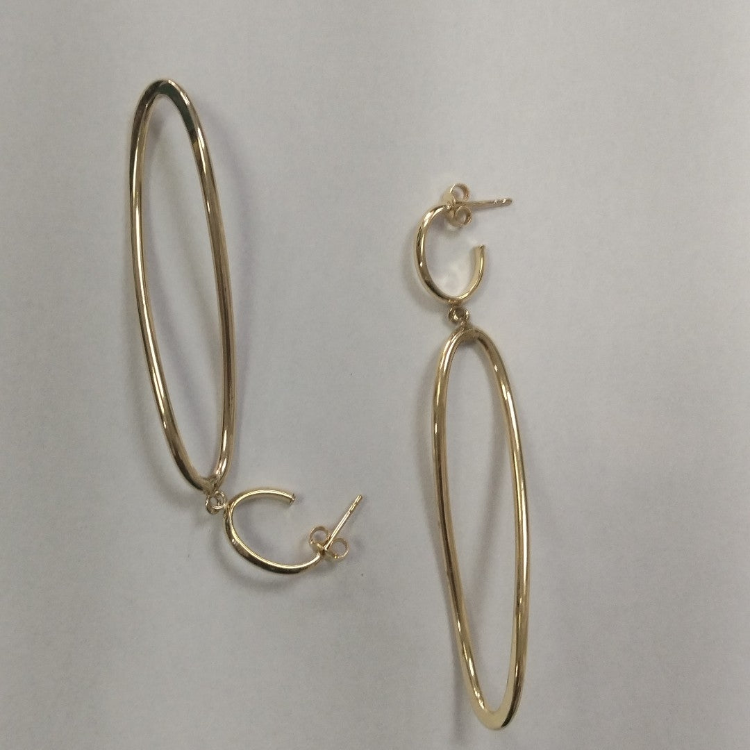 ARETES PAR ORO 10 K 2.3 GRMS (SEMINUEVO)