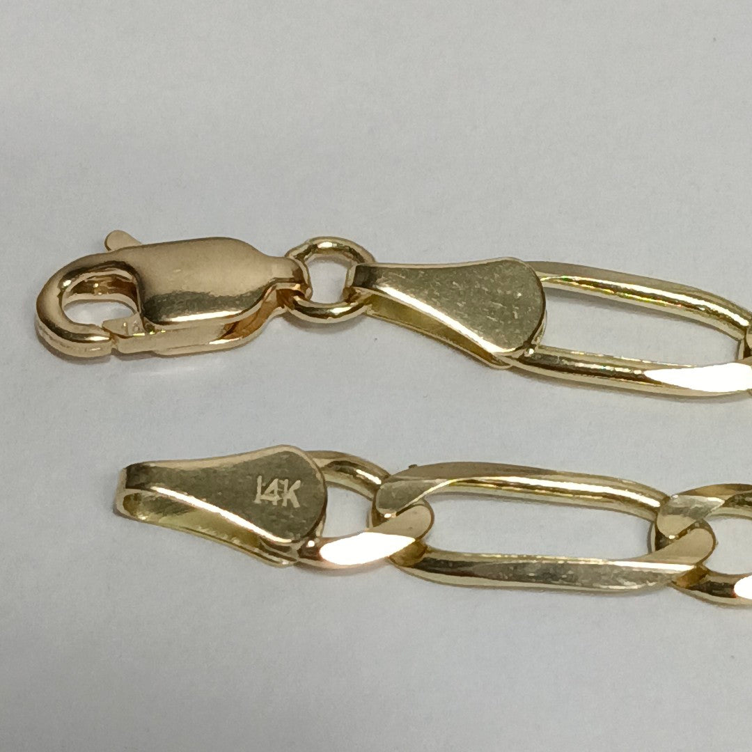 PULSERA 3X1 14K 21 CM 6.5 GR (NUEVO)
