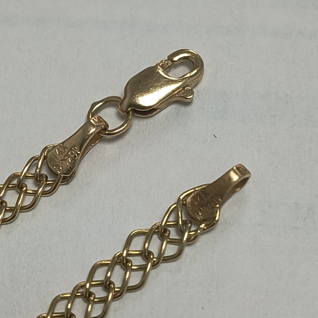 PULSERA ORO 14 K 2.4 GRMS (SEMINUEVO)